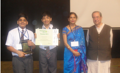 Paryavaran Mitra Puruskar - CMS RDSO Campus Shortlisted for Best School at National Level. The National Award Ceremony was held In Ahmedabad on 14th October 2014