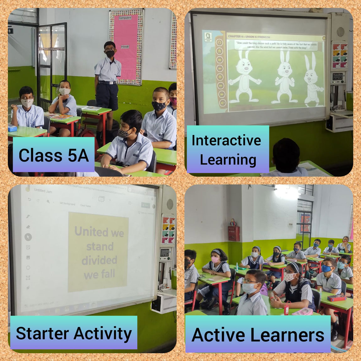 Class Activity Primary Section (3 to 5)