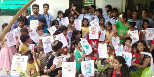 Service Project-Visit to NGO at the time of Diwali 2018