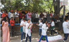Street Plays organised by CMS Jopling Road on the theme of Environment Conservation