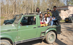 Visit to Jim Corbett National Park by students of CMS Chowk Campus