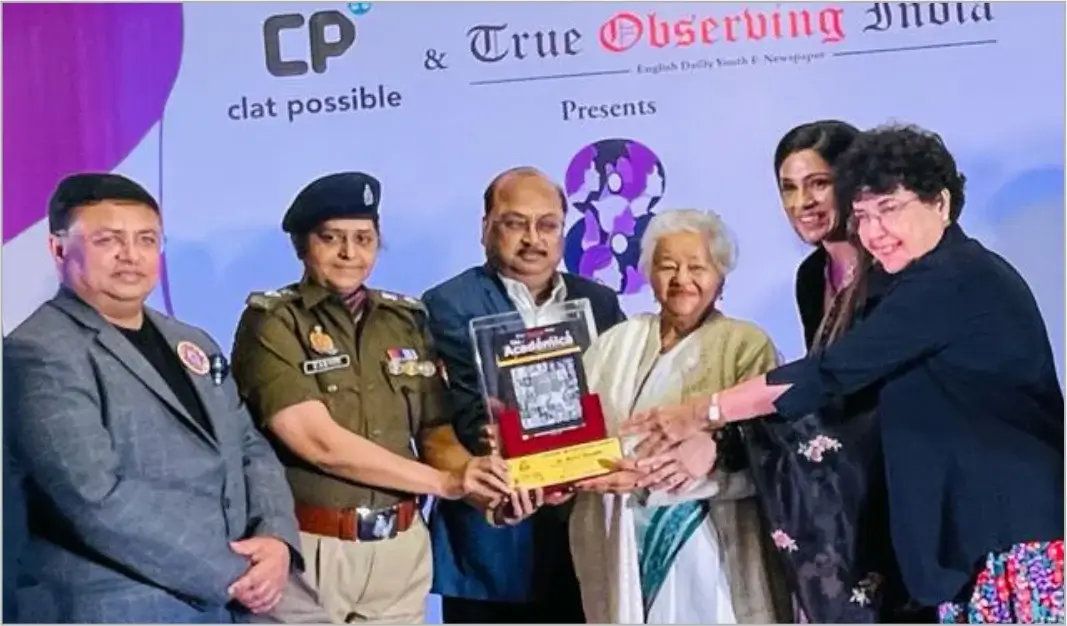 Dr Bharti Gandhi honoured with 'Lifetime Achievement Award'